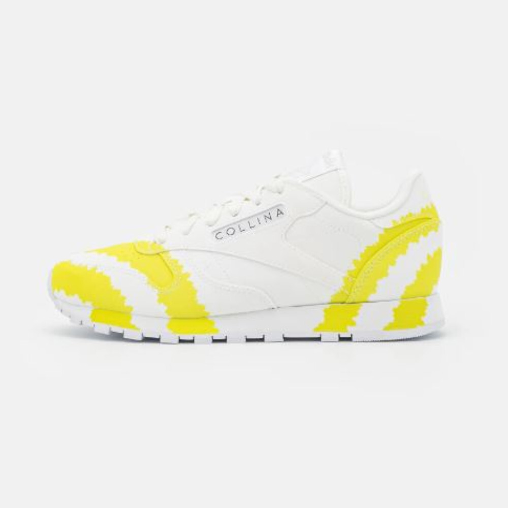 

Кроссовки с принтом Reebok Classic Collina Strada X Leather, белый