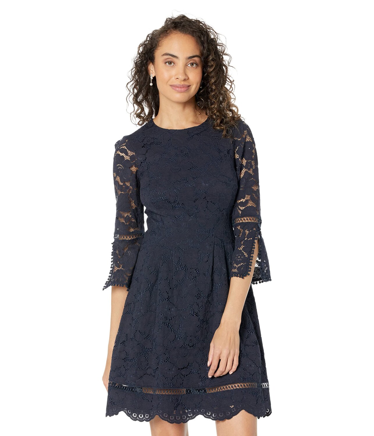 

Платье Vince Camuto, Lace Pinch Pleat Fit-and-Flare Dress