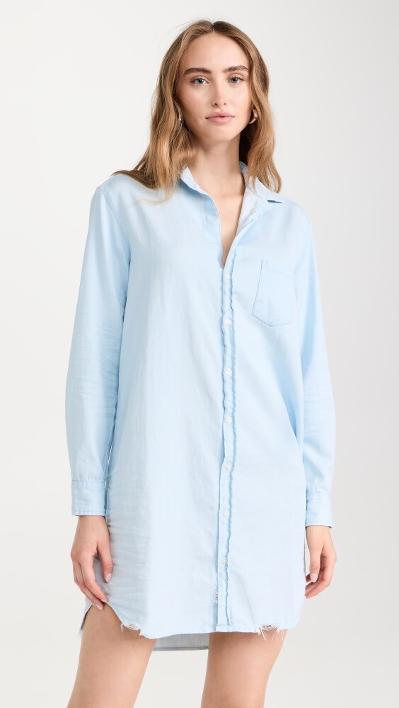 

Платье Frank & Eileen Mary Button Up, синий