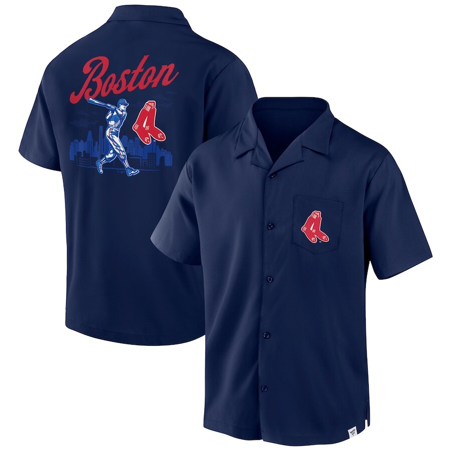 

Рубашка Fanatics Branded Boston Red Sox, нави