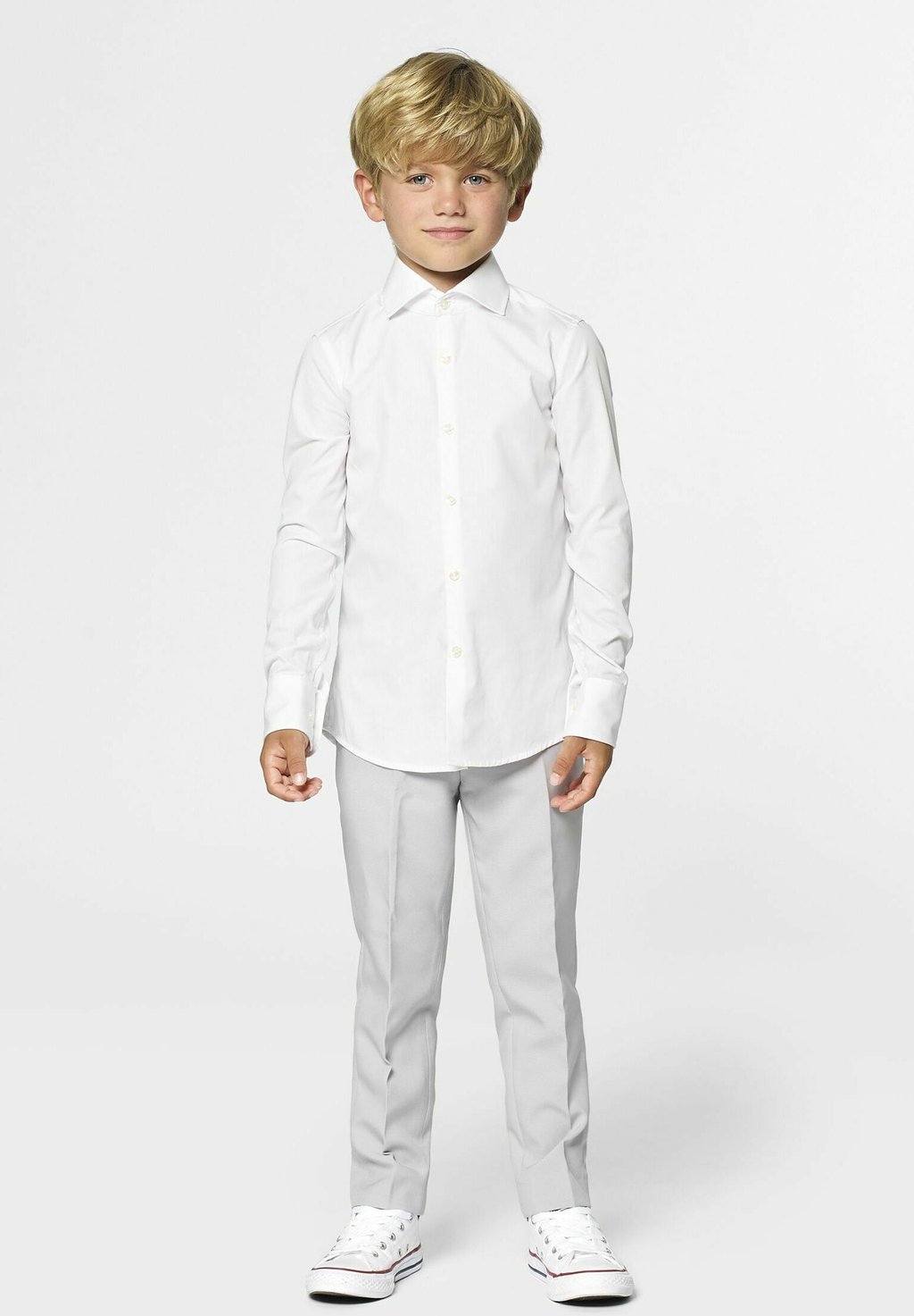классическая рубашка solid color opposuits цвет white knight Рубашка KNIGHT OppoSuits, цвет white