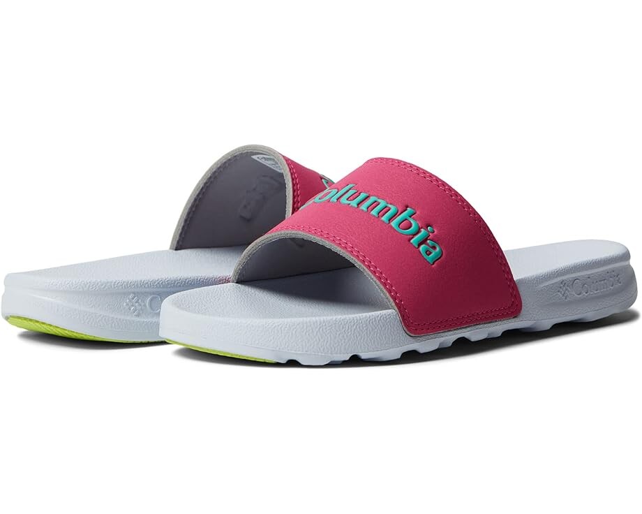 

Сандалии Columbia Hood River Slide, цвет Haute Pink/Electric Turquoise