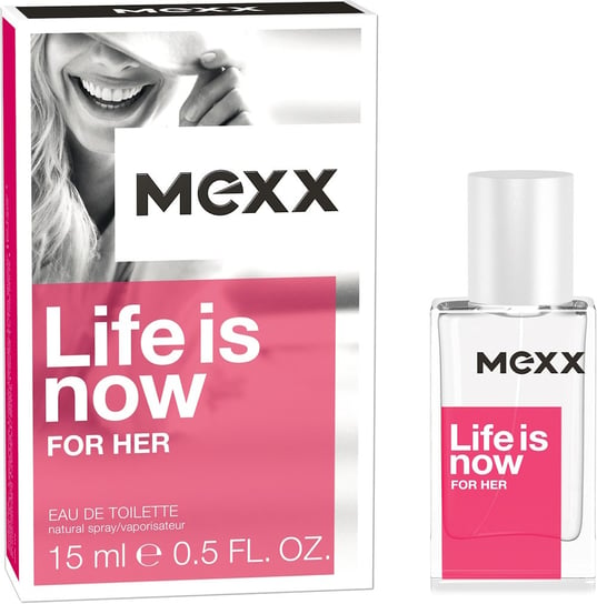 Туалетная вода, 15 мл Mexx, Life is Now for Her