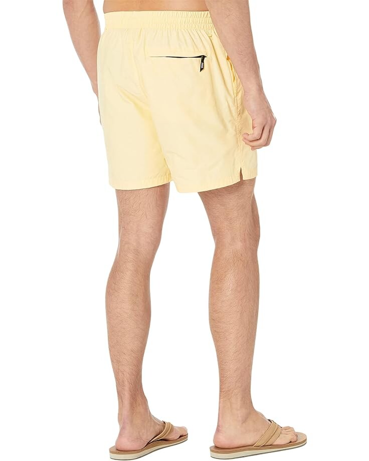 

Шорты для плавания Quiksilver Surfsilk Scallop 19" Boardshorts, охра