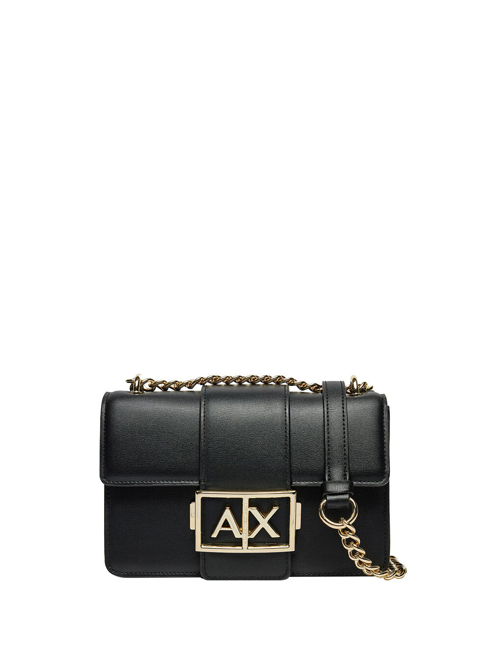 

Черная женская сумка через плечо Armani Exchange