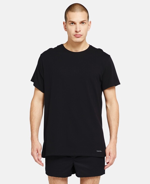 

Футболки, упаковка 3 шт. Calvin Klein, черный