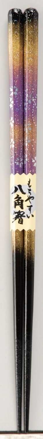 

Kawai 038476 Восьмиугольные палочки для еды Kyoya Purple Размер: прибл. 9,1 дюйма (23 см)