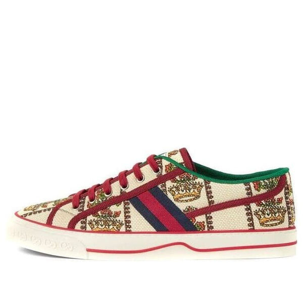 

Кроссовки GUCCI Tennis 1977 Shoes 'White Red Green', белый