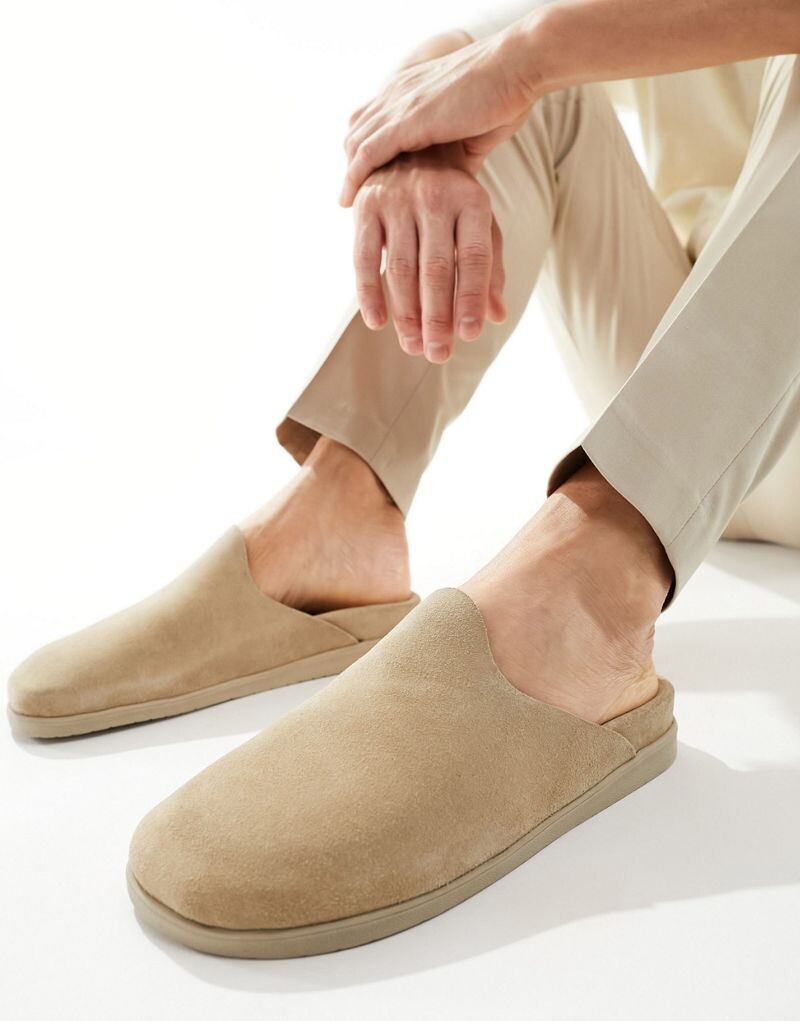 

Туфли-слипоны из каменной замши Walk London Breeze