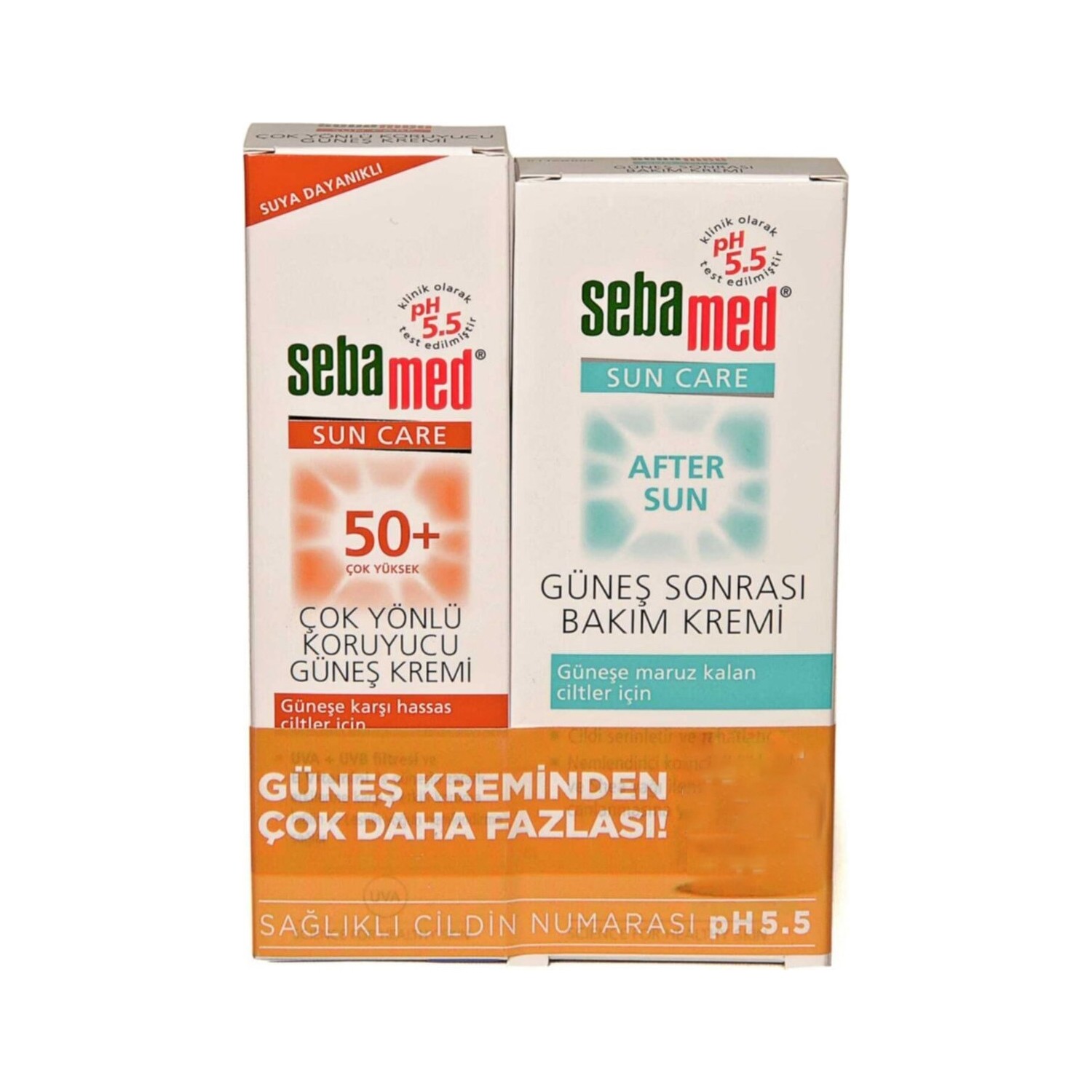 Солнцезащитный крем Sebamed Sun Care SPF 50+, 100 мл солнцезащитный крем с витамином grace day vitamin tree sun serum 50 мл