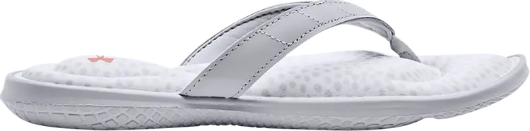 

Сандалии Under Armour Wmns Marbella 7 Slide White Mod Grey, белый