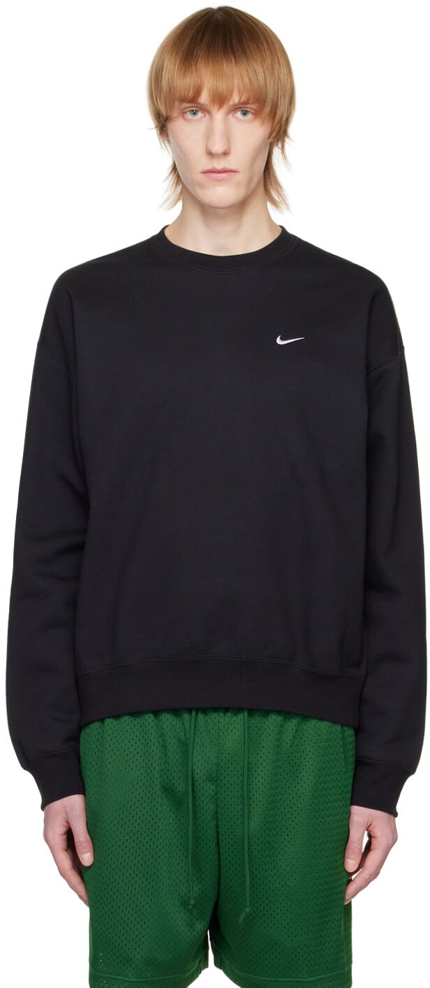 

Черный свитшот Solo Swoosh Nike