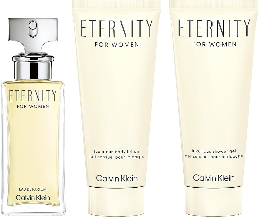 Парфюмерный набор Calvin Klein Eternity For Women, 3 предмета - фото