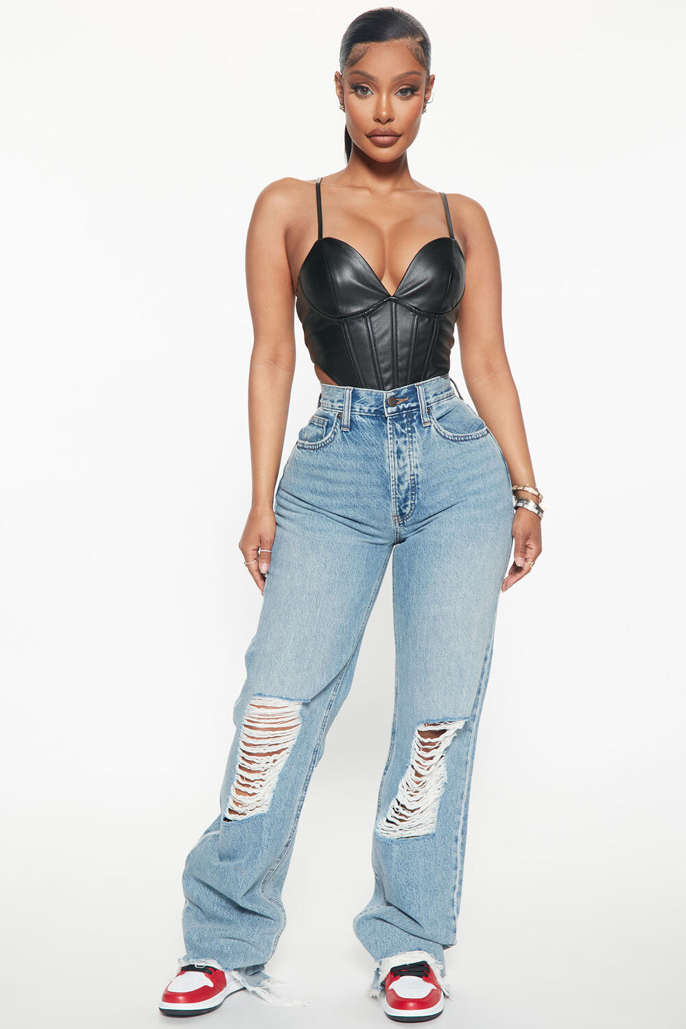 

Джинсы Fashion Nova ZDLTSLC, синий