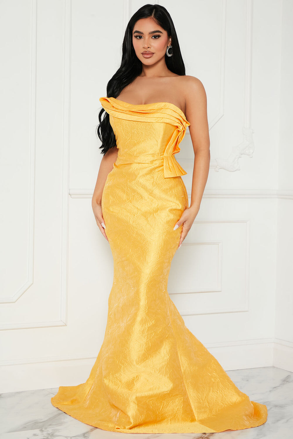 

Платье Fashion Nova FN752, желтый