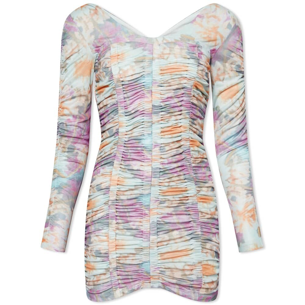 

Платье ROTATE Daphny Short Long Sleeve Printed Dress