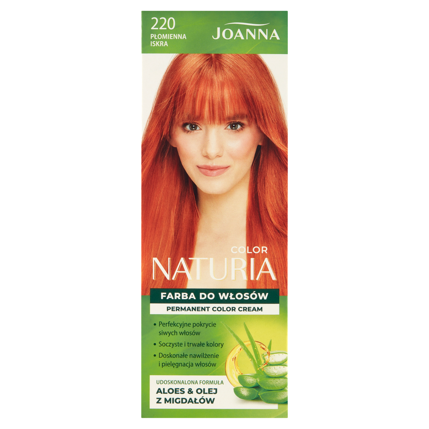 Joanna Naturia Color краска для волос 220 пламенная искра, 1 упаковка