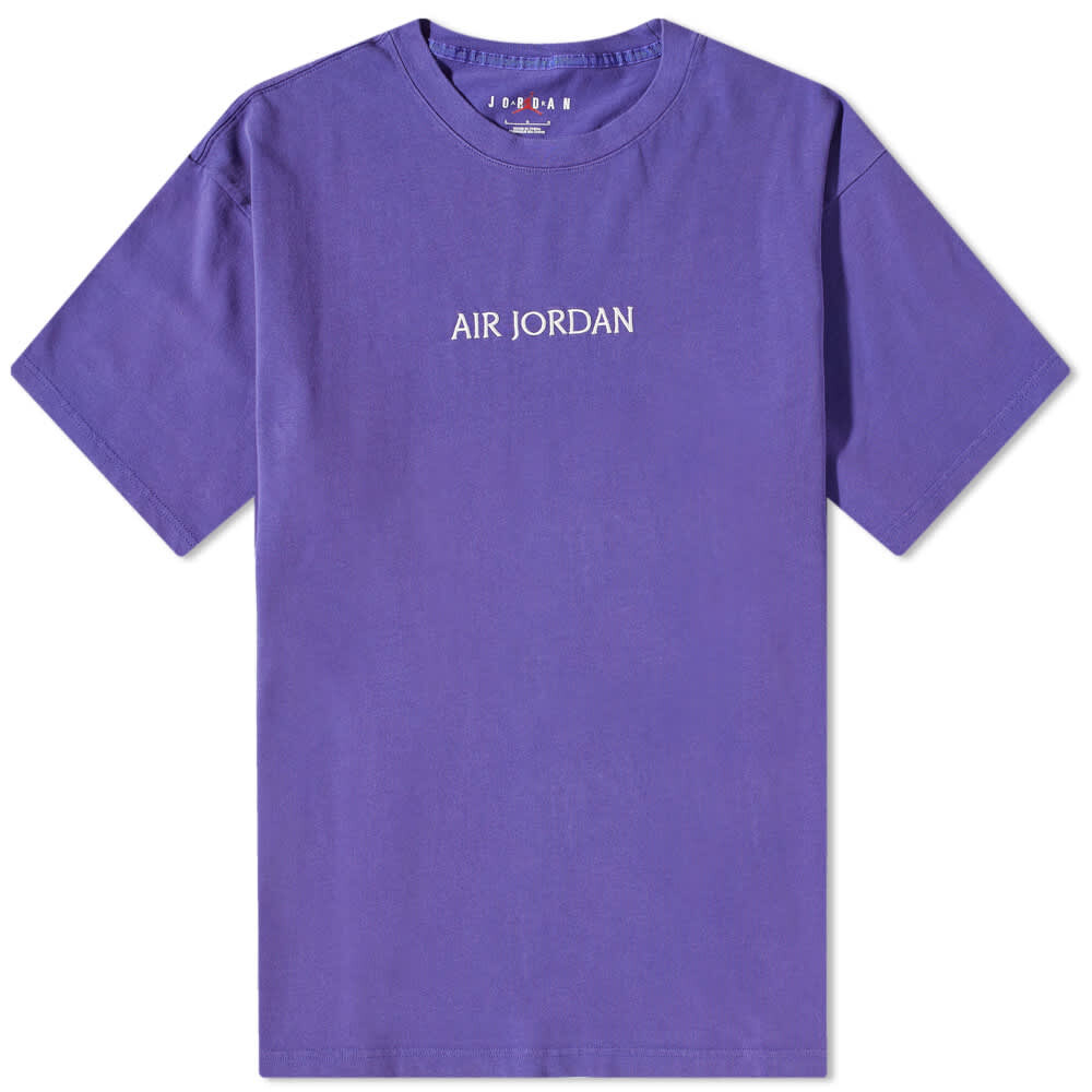 

Футболка Air Jordan Wordmark Fleece, фиолетовый