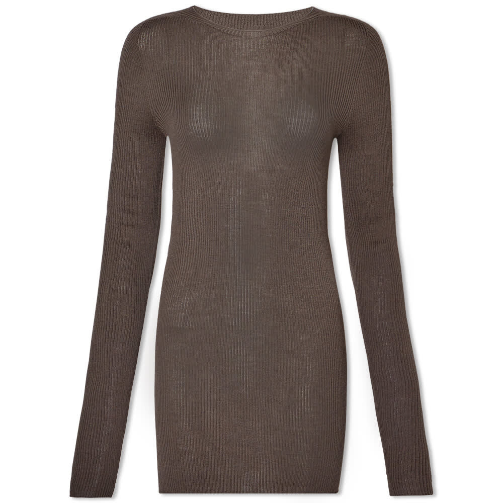 

Топ Rick Owens Ribbed Round Neck Top