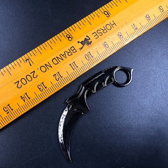

Аксессуар для фигурок WJST1942 Dagger (Black) 1:6 Scale, 6 см