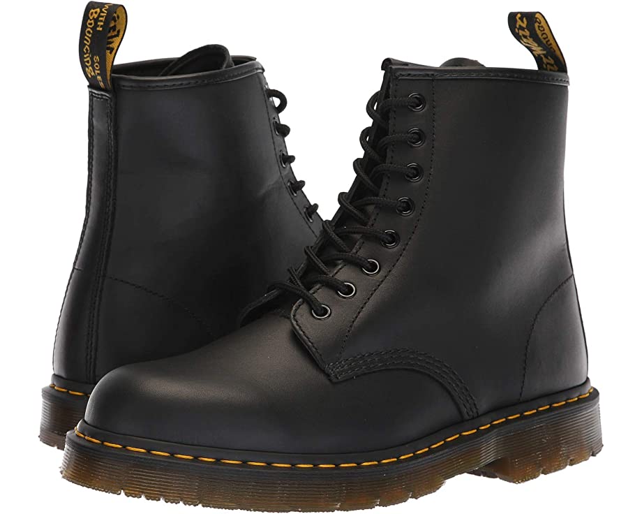Ботинки 1460 SR 8-Tie Boot Dr. Martens Work, черный ботинки dr martens tarik 8 tie wyoming черный