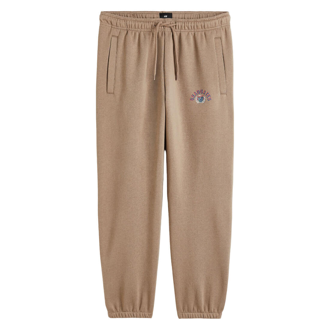 

Брюки H&M Graduates Relaxed Fit, бежевый
