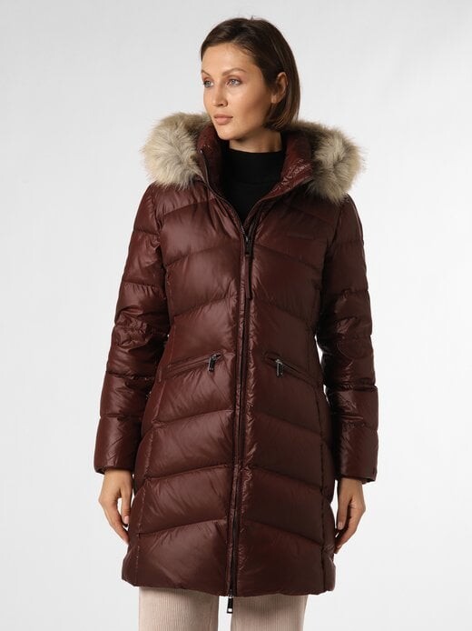 

Пуховое пальто Calvin Klein, бордовый