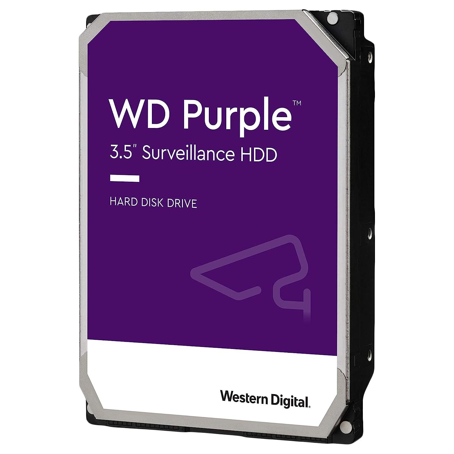 Внутренний жесткий диск Western Digital WD Purple Surveillance, WD43PURZ, 4Тб жесткий диск western digital wd purple surveillance 4tb 3 5 wd40purz