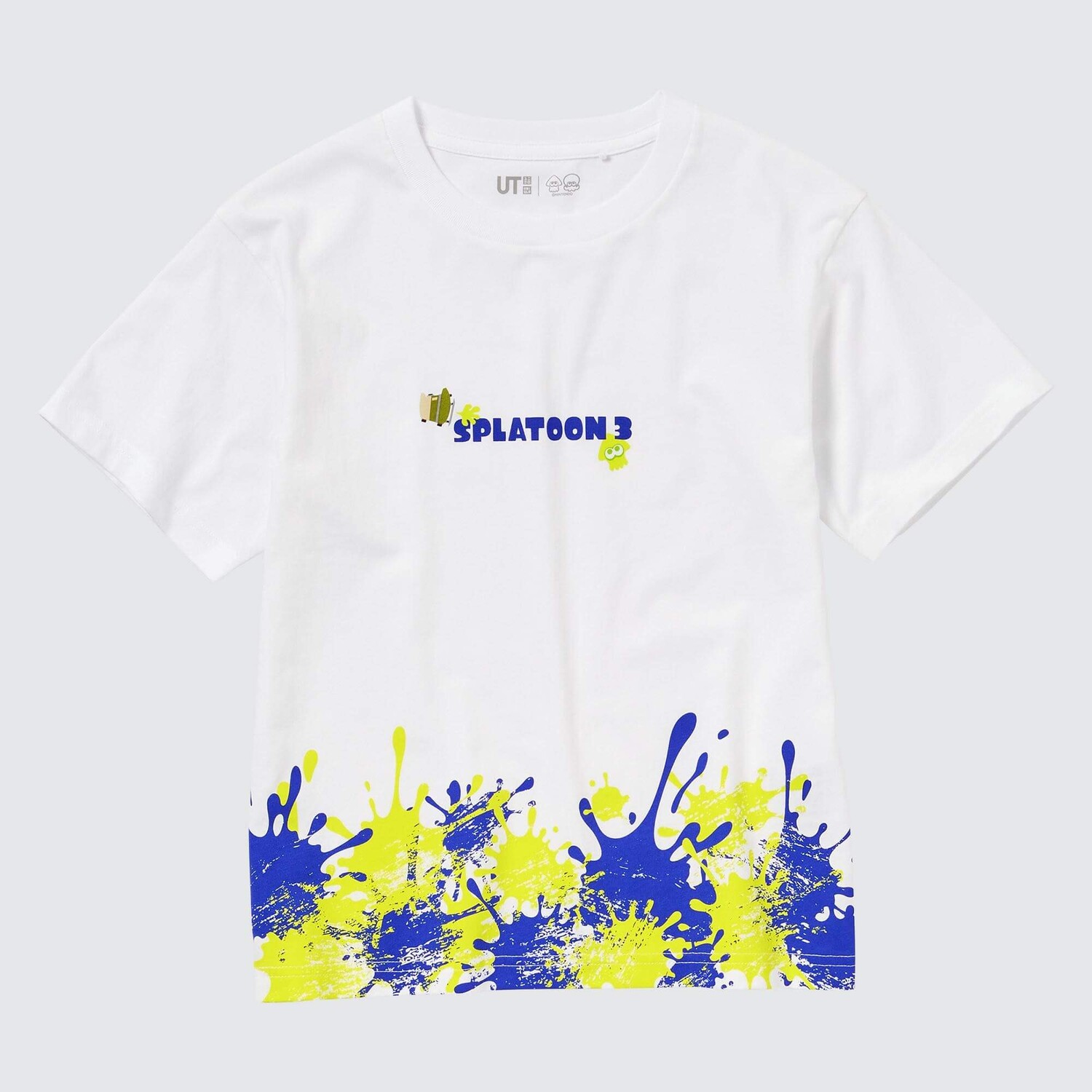 

Футболка Uniqlo Splatoon 3 UT Graphic, белый
