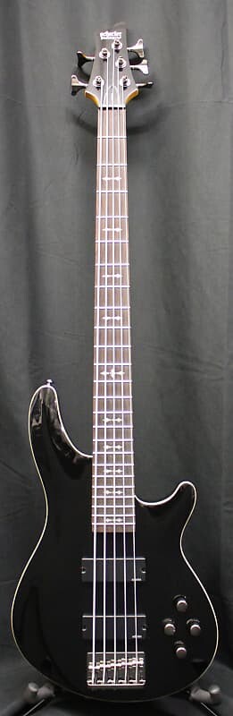 

Бас-гитара Schecter OMEN-5 черная OMEN-5 Electric Bass Guitar