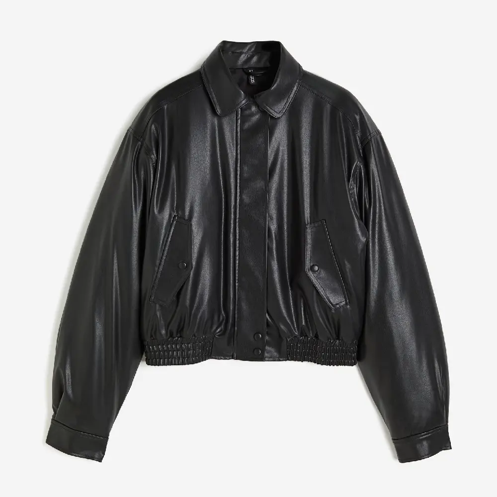 

Куртка H&M Coated, черный