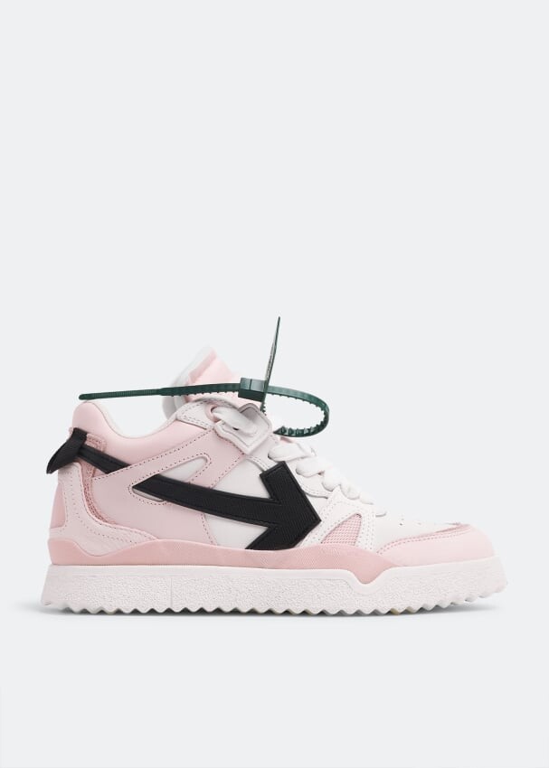 

Кроссовки OFF-WHITE Midtop Sponge sneakers, розовый