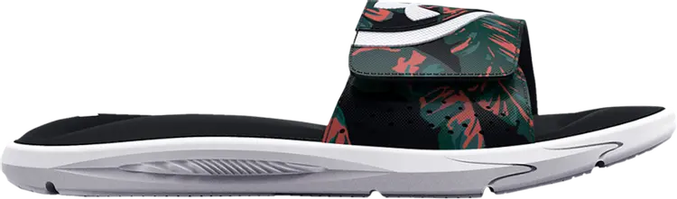 

Сандалии Under Armour Ignite 6 Graphic Strap Slide GS Black Batik, черный