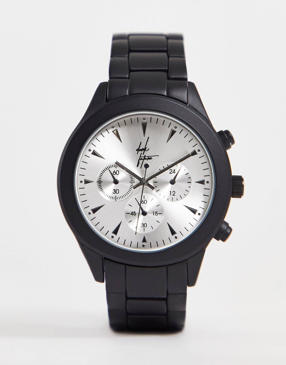 

Черные матовые часы ASOS Dark Future