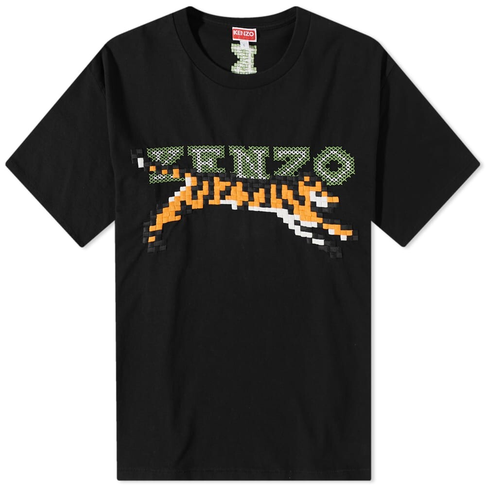 

Футболка Kenzo PARIS Pixel Oversize Tee, Серый