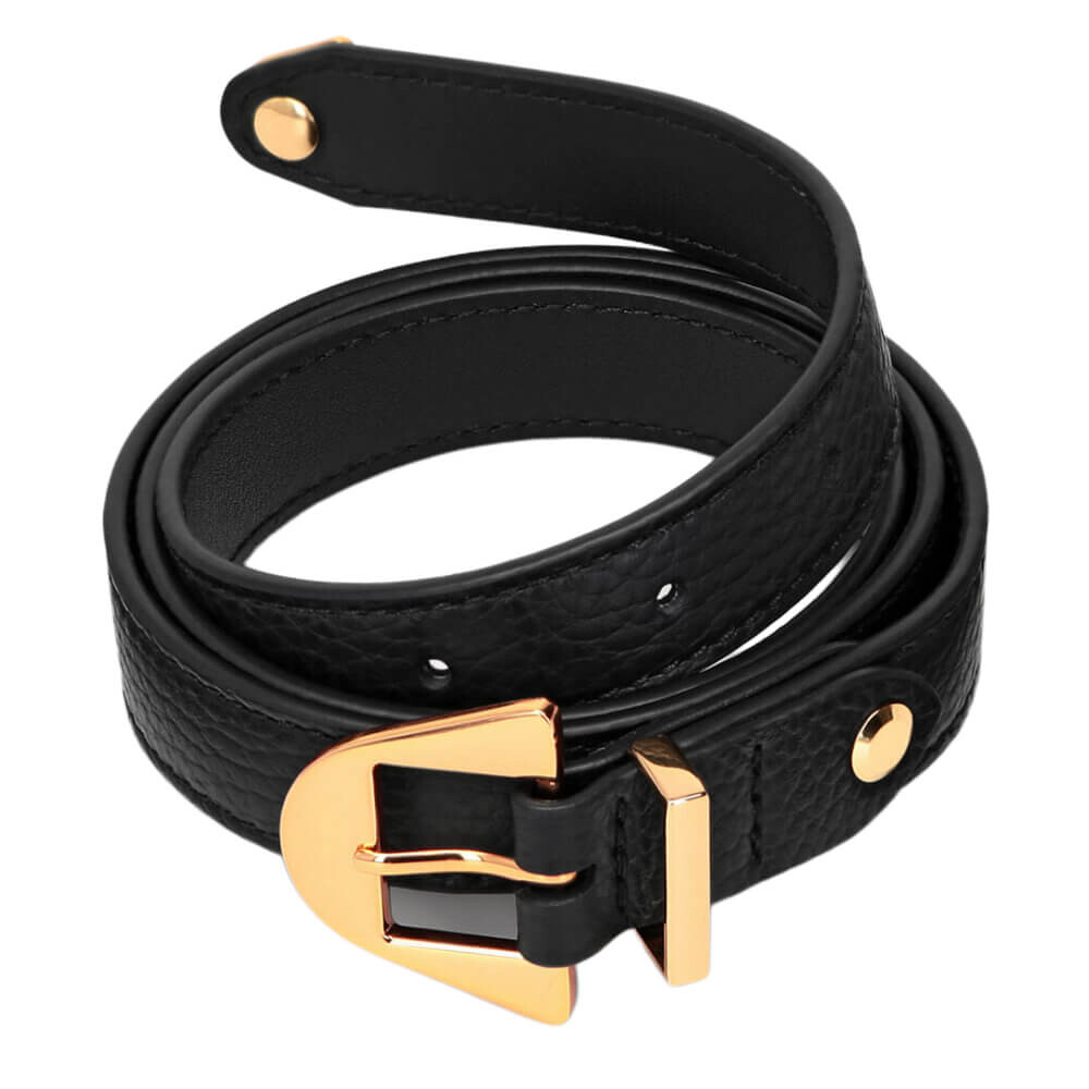 

Ремень Coccinelle Grained Leather Alegoria, черный