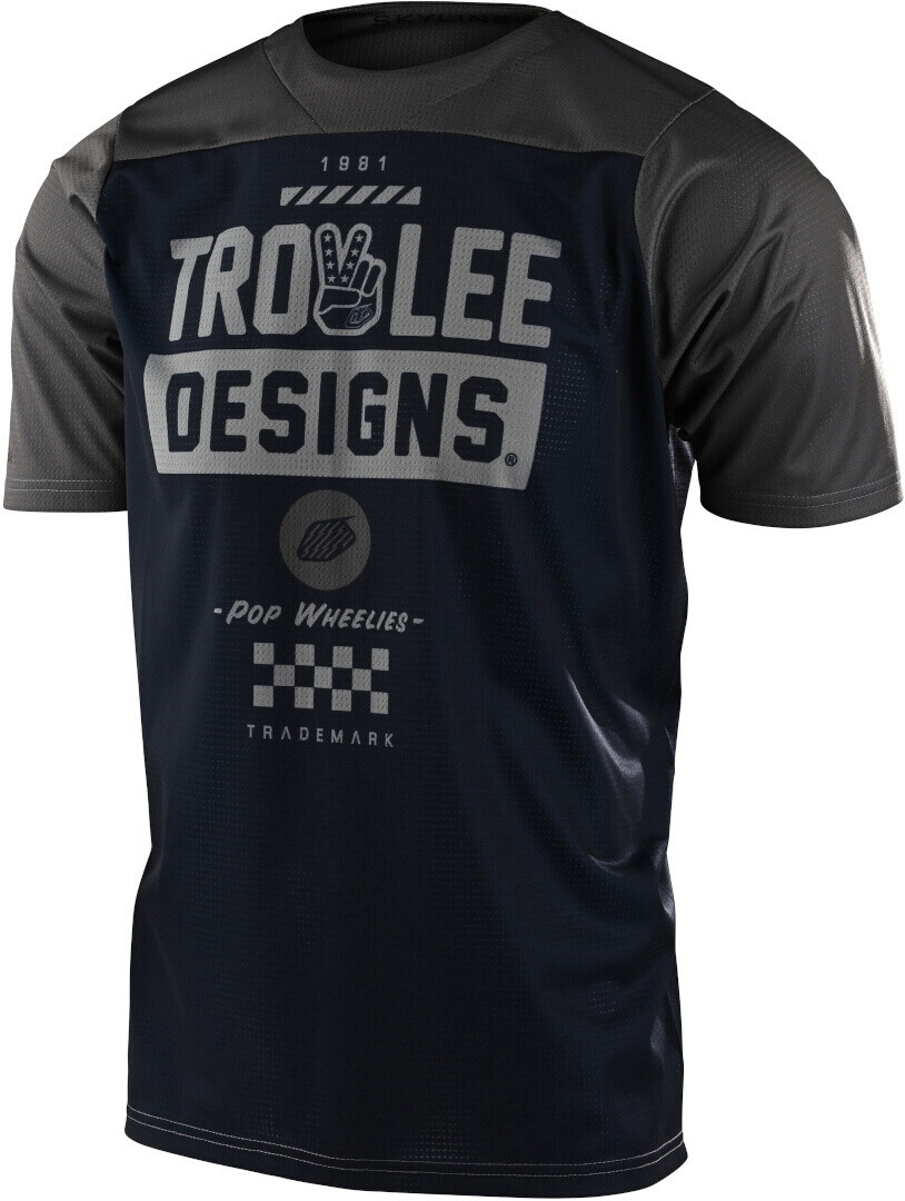 

Футболка Troy Lee Designs Skyline Camber Велосипедная, Черный
