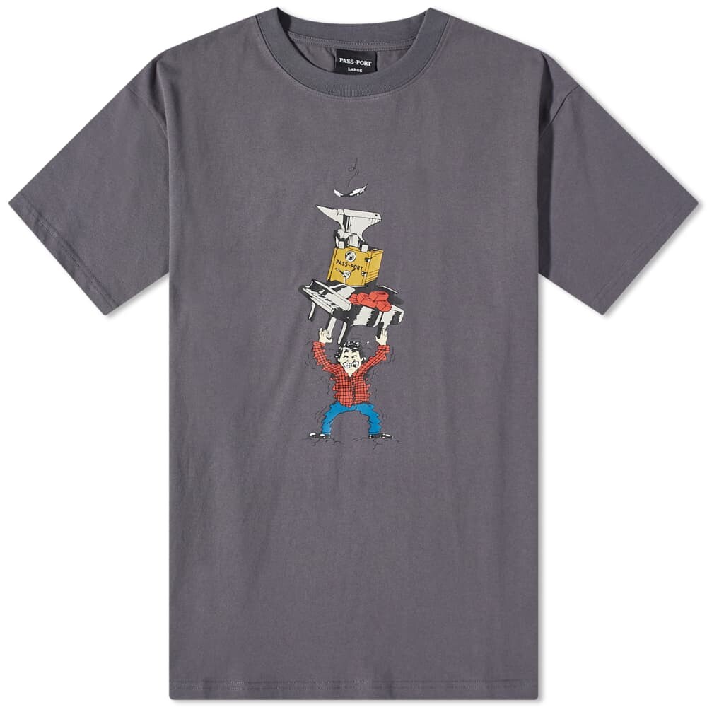 

Футболка Pass~Port Weighed Down Tee, Серый