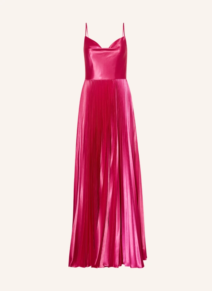 Вечернее платье со складками Laona, розовый