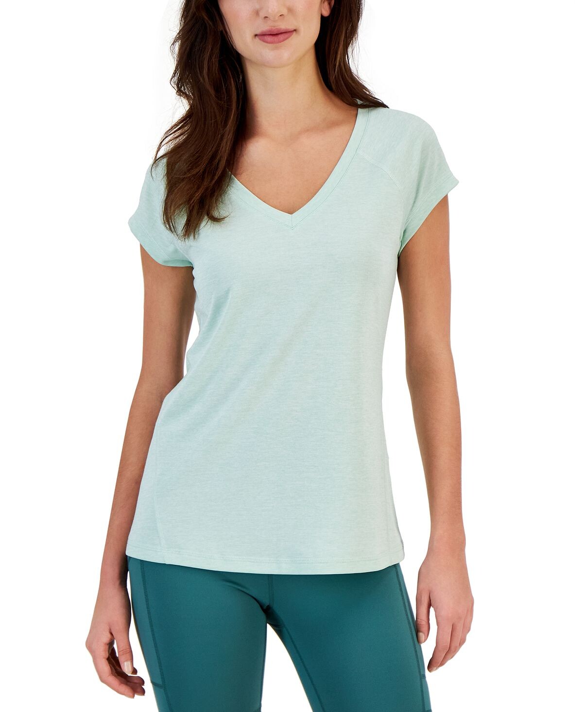 

Женская футболка essentials rapidry heathered performance, xs-4x, создана для macy's ID Ideology, мульти
