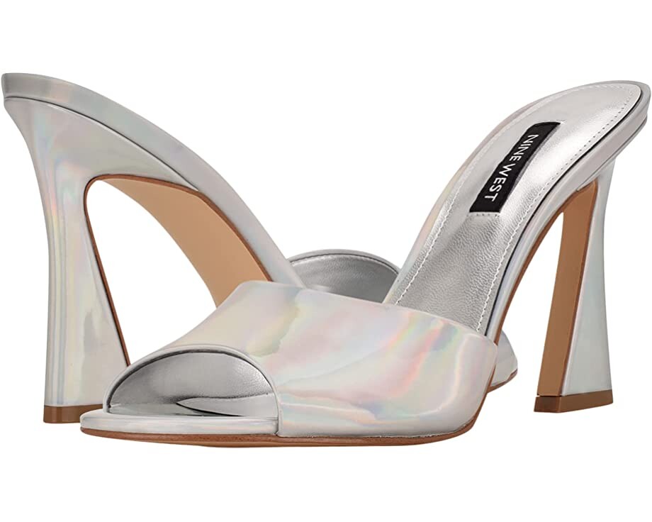 

Туфли на каблуках Kool 3 Nine West, серебряный радужный