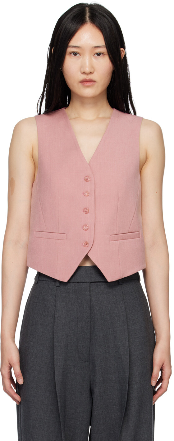

Розовый жилет Geslo The Frankie Shop