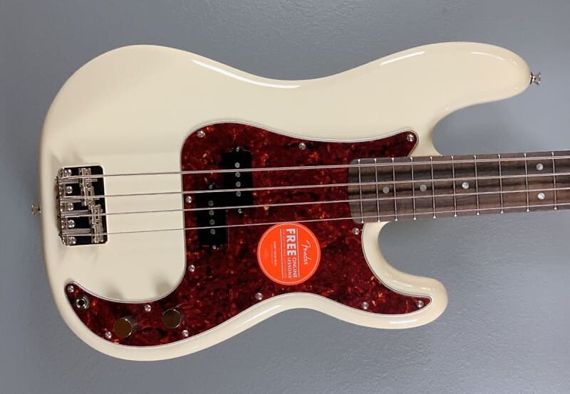 

CLASSIC VIBE '60S PRECISION BASS-Olympic White Squier