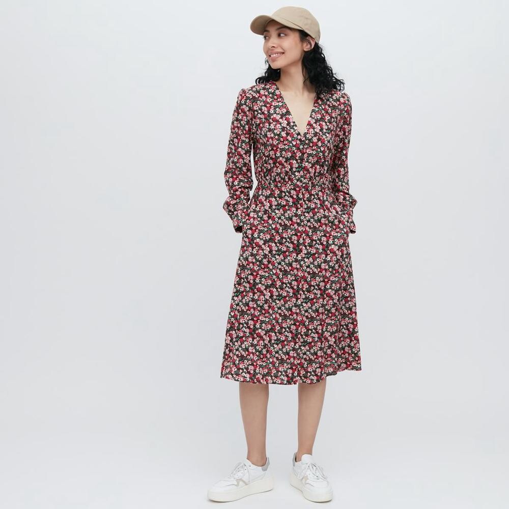 

Платье Uniqlo, розовый