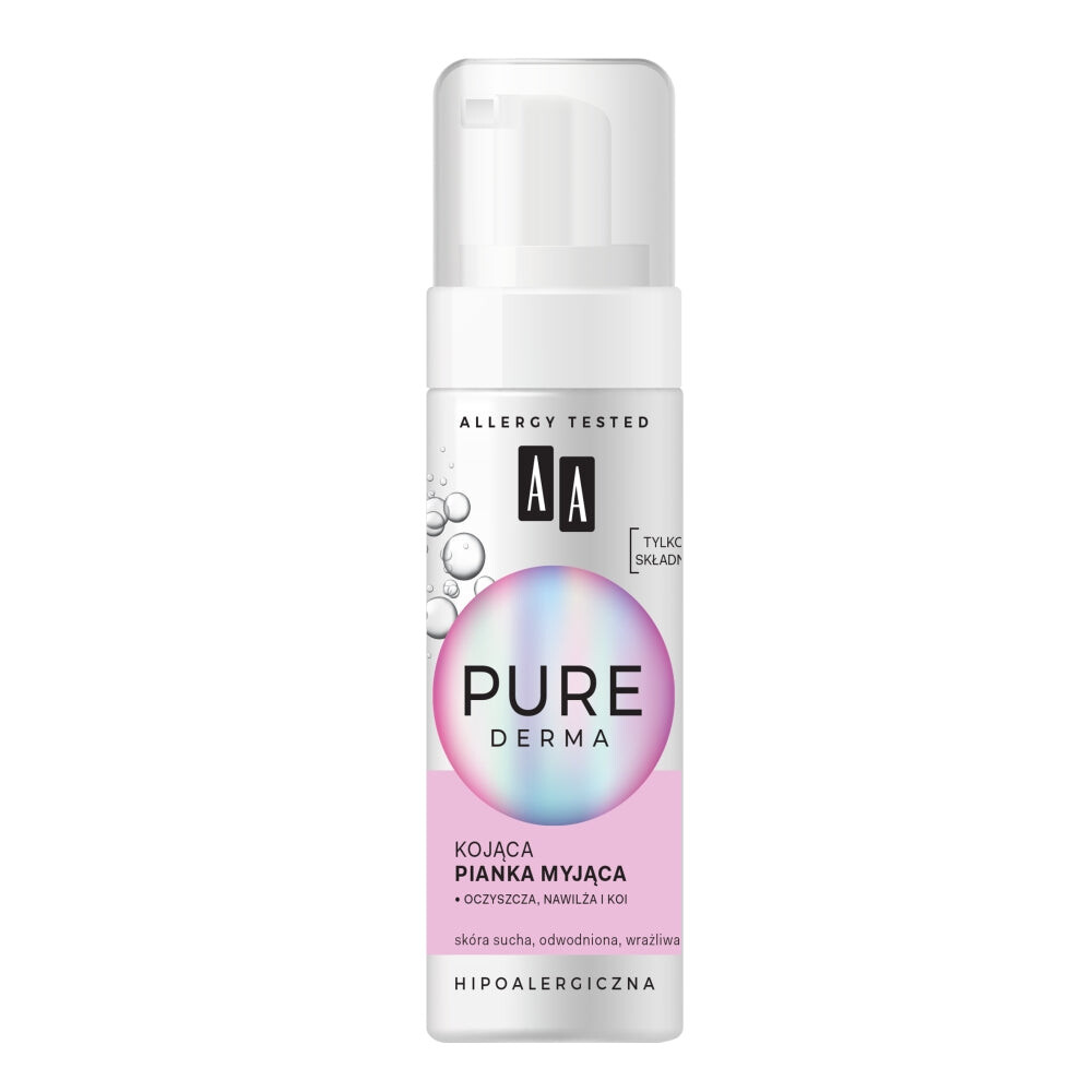 

AA Успокаивающая пена для умывания Pure Derma 150мл