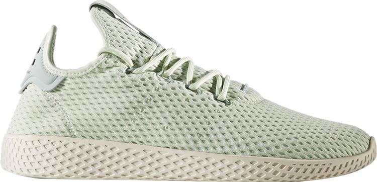 Adidas pharrell white sales green