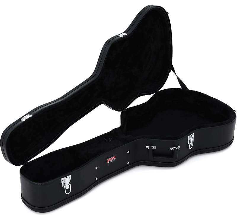 Деревянный кейс Gator Economy - 12-струнный кейс для акустической гитары дредноут (2 шт.) в комплекте GWE-DREAD 12=2 gator gpx acoustic кейс для акустической гитары
