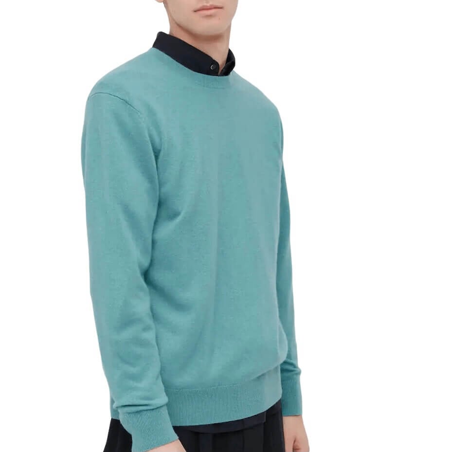 

Джемпер Uniqlo Cashmere Crew Neck, голубой, Синий