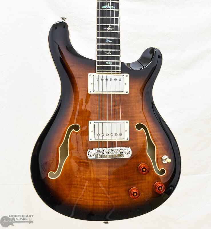 

PRS SE Hollowbody II Piezo — Black Gold Burst (серийный номер: 04744)