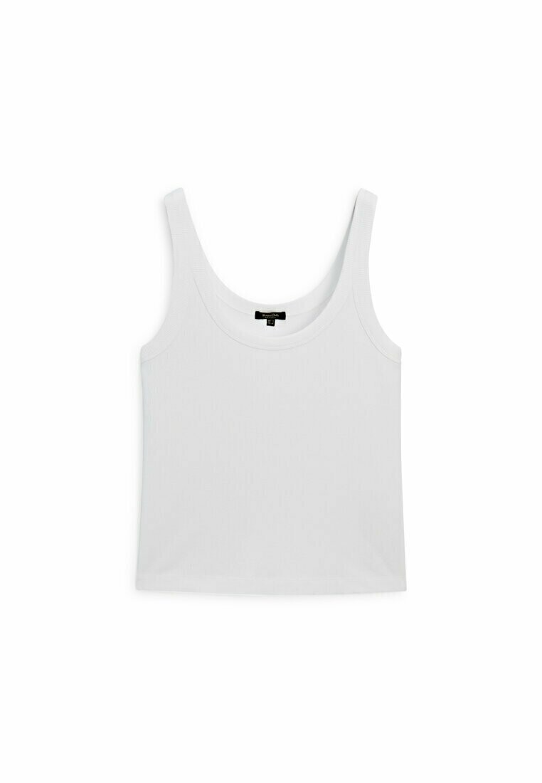 

Топ Massimo Dutti, цвет white